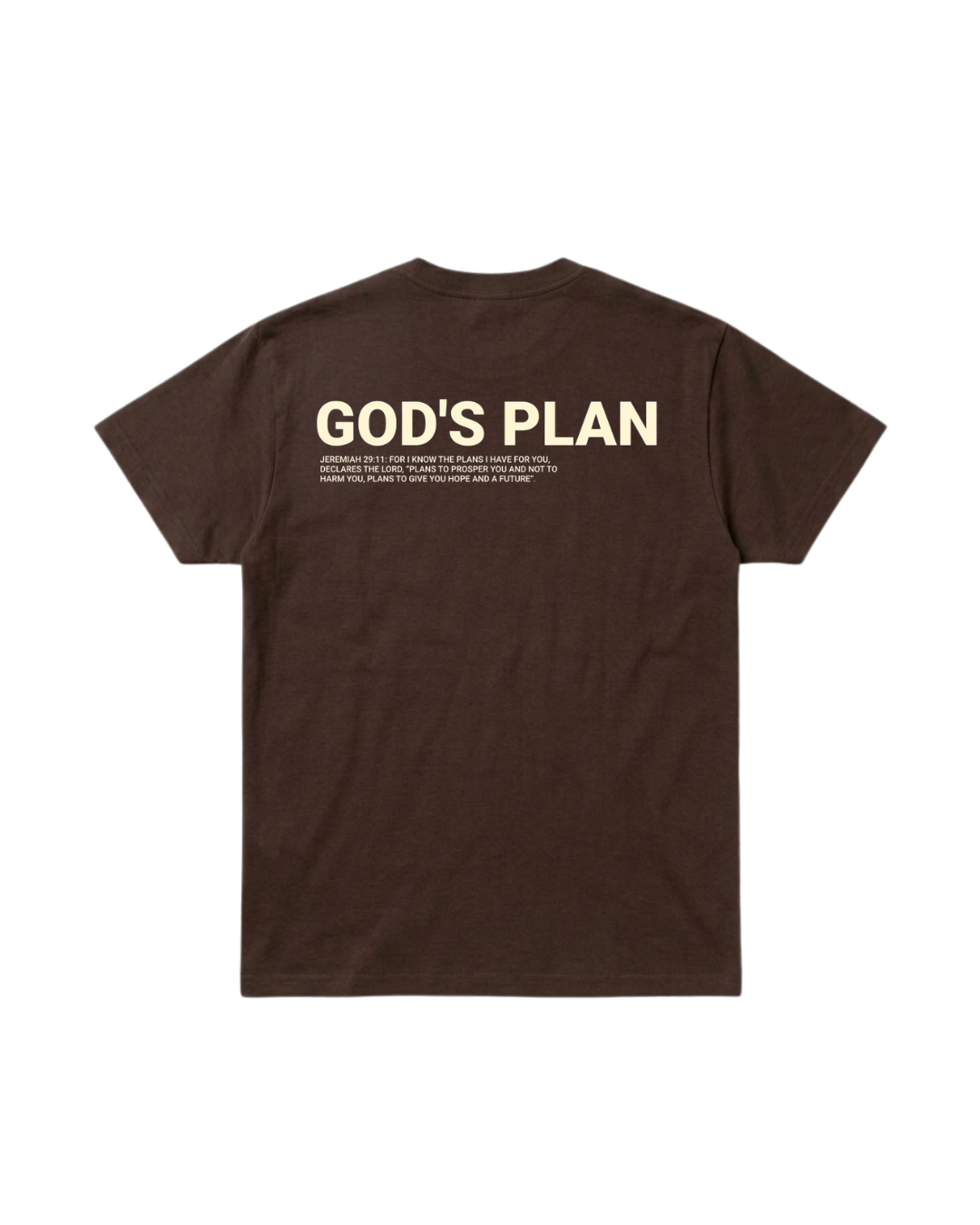 Jeremiah 29:11. Brown Edition.